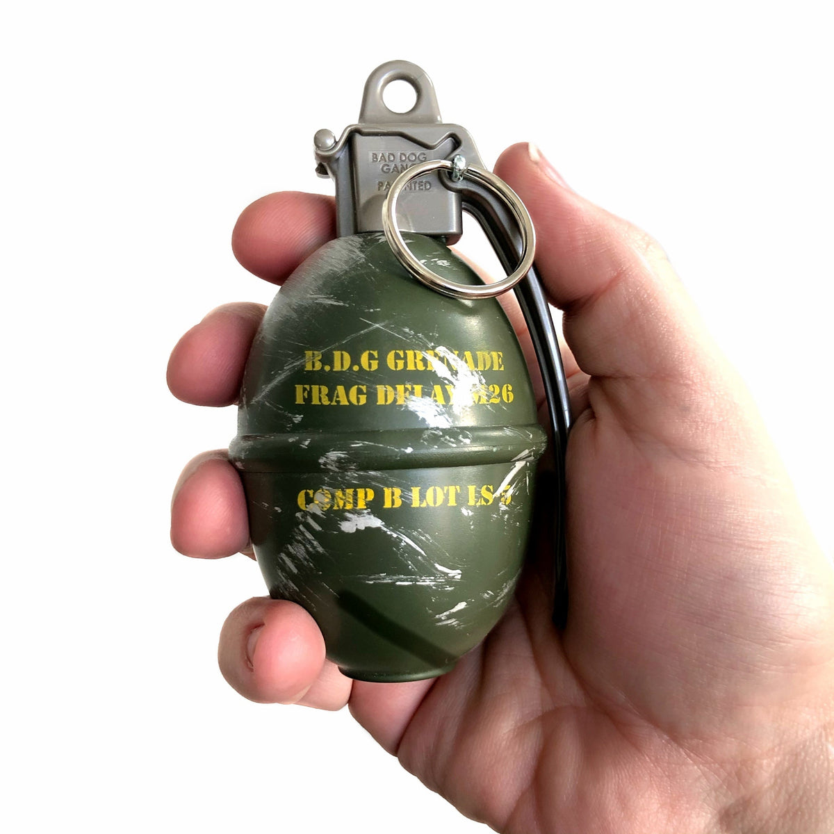 Bad Dog Gang Grenade Waste Bag Dispenser
