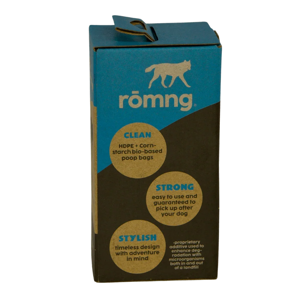 rōmng Bio-Based Dog Waste Bags