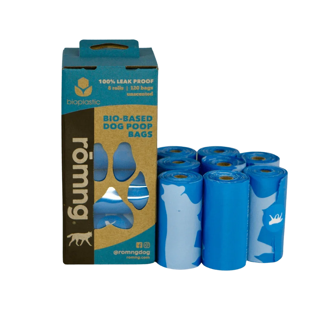 rōmng Bio-Based Dog Waste Bags