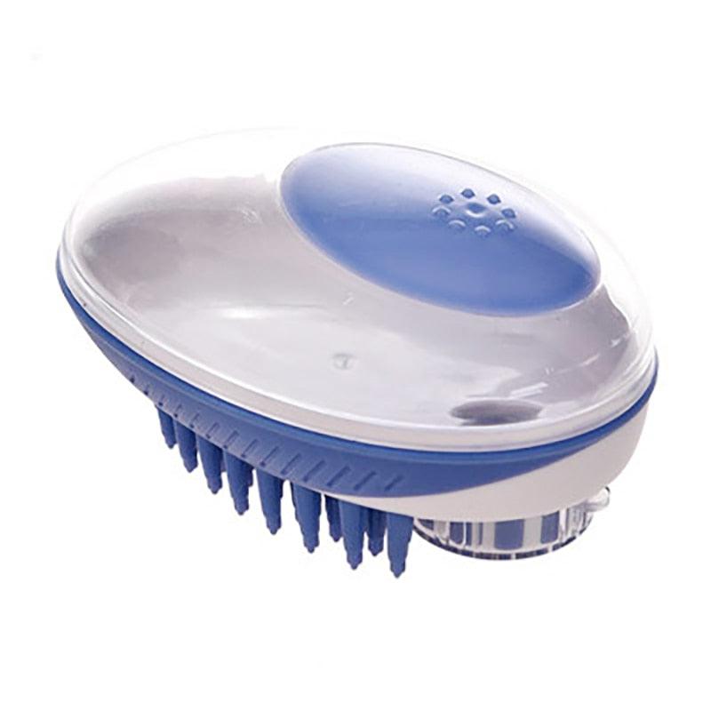 2-in-1 Pet Bath & Massage Brush for Dogs & Cats