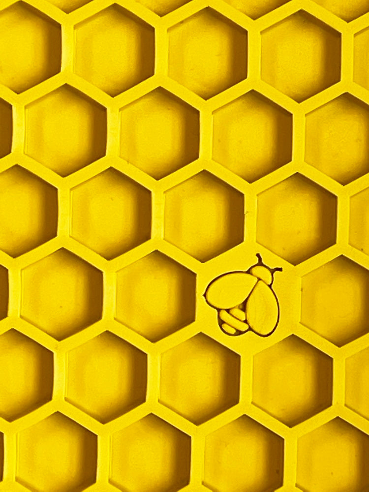 SodaPup Honeycomb Lick Mat for Dogs & Cats