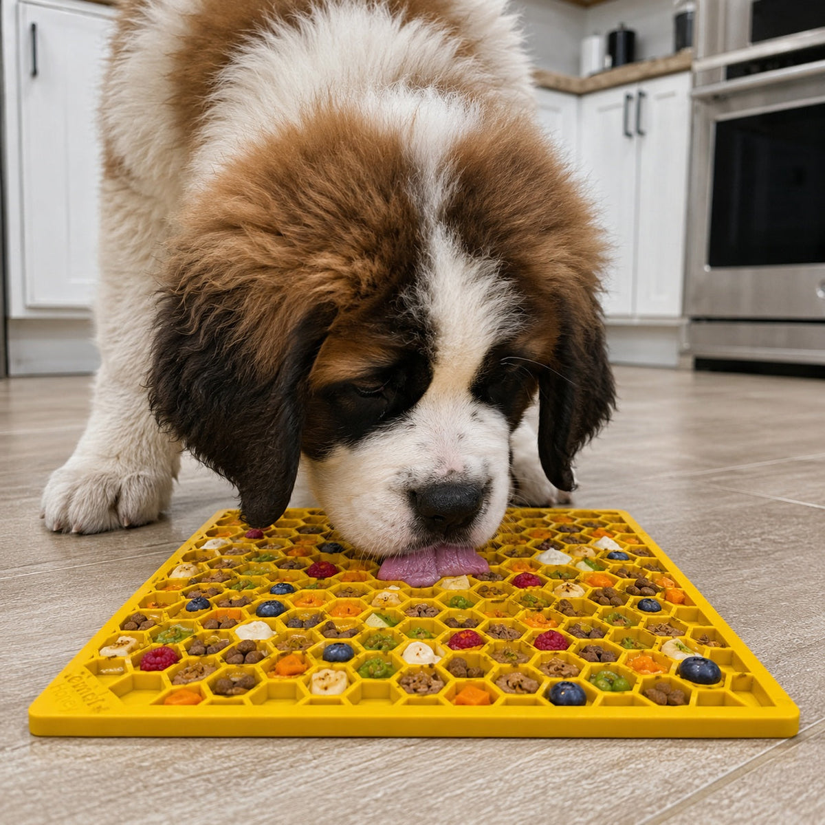 SodaPup Honeycomb Lick Mat for Dogs & Cats