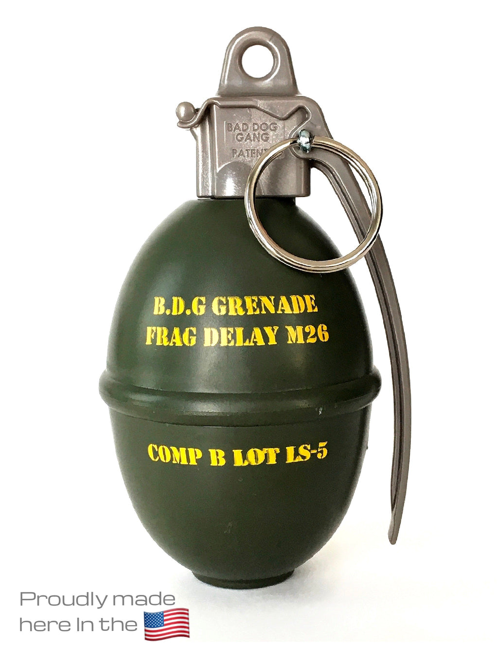 Bad Dog Gang Grenade Waste Bag Dispenser