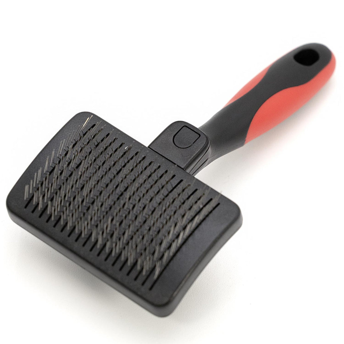 Jeffers Self-Cleaning Slicker Grooming Brush
