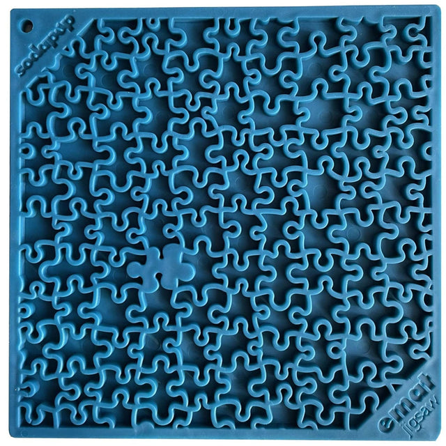 SodaPup Jigsaw Puzzle Lick Mat for Dogs & Cats