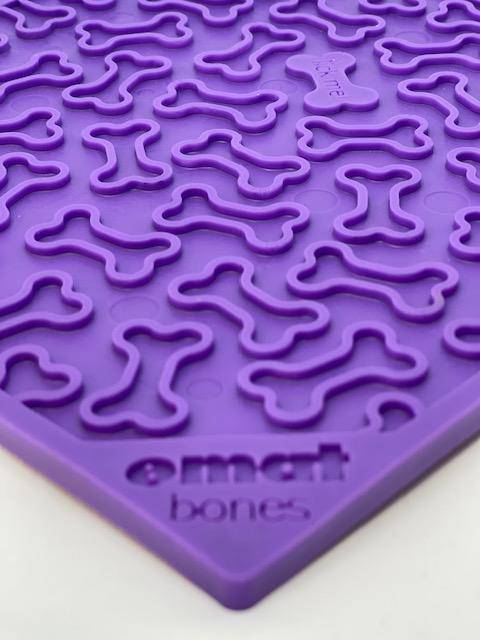 SodaPup Bones Lick Mat for Dogs & Cats